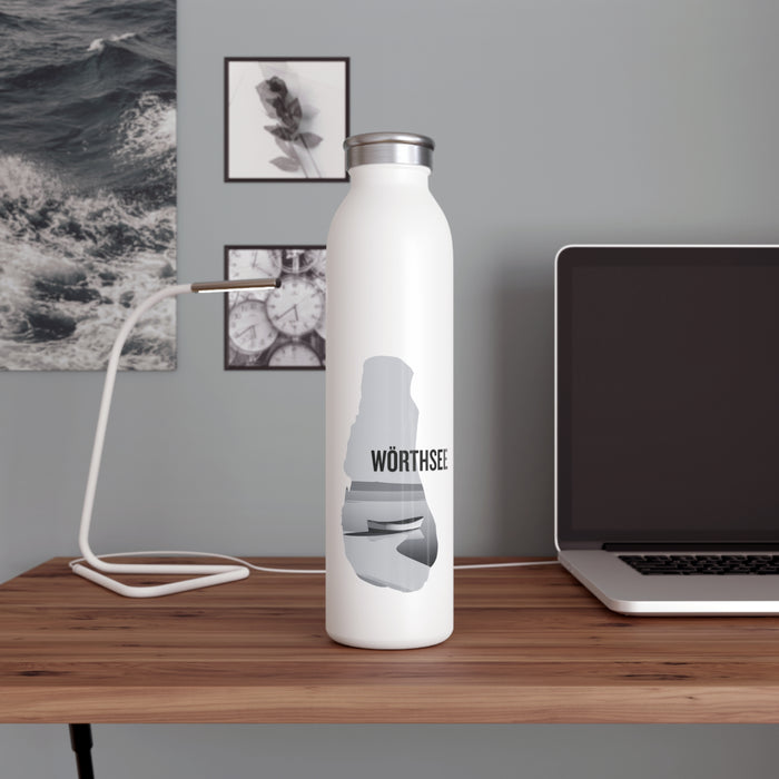 Edelstahl-Trinkflasche | Motiv Wörthsee