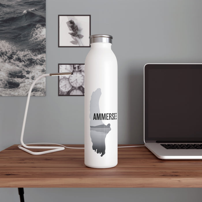 Edelstahl-Trinkflasche | Motiv Ammersee