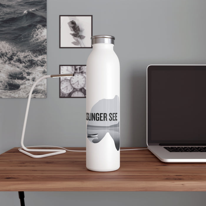 Edelstahl-Trinkflasche | Motiv Weßlinger See