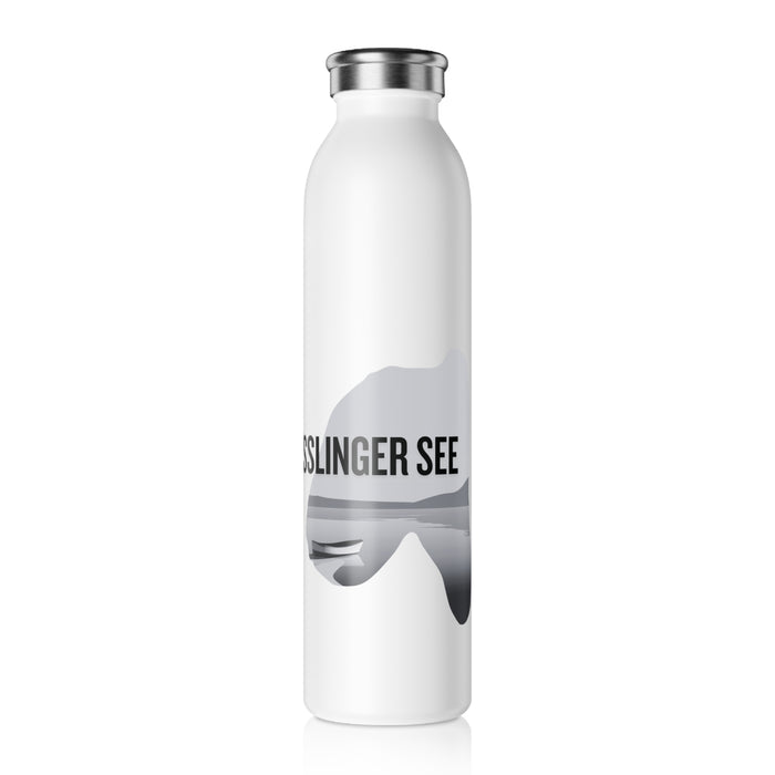 Edelstahl-Trinkflasche | Motiv Weßlinger See