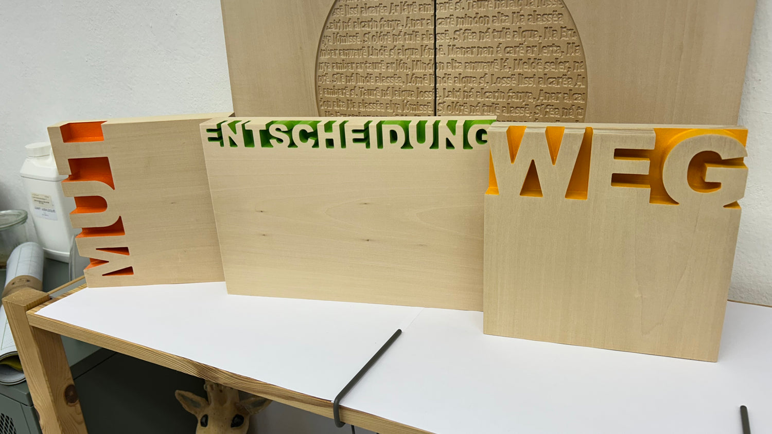 Werte Blöcke Mut – Entscheidung – Weg