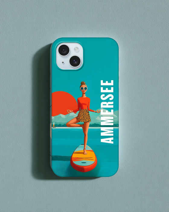 Phone Handyhülle Hartschalen Case| Yoga am Ammersee